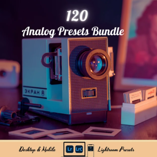 120 ANALOG Lightroom Mobile & Desktop Presets Bundle